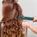 Mini Dual-purpose Curling Iron ceramic mini hair curler for short hair 2-in-1 USB Mini Curling Wand Flat Iron Hair Straightener Portable Hair Travel Curling Wand (Green and Pink) - Buy Online on GoSupps.com
