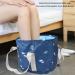 Verdant Touch Foot Bath Basin Portable Travel Foot Bath Tub Collapsible Basin for Outdoor Picnic Navy Whale - Buy Online on GoSupps.com