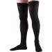 Truform 30-40 mmHg Thigh High Compression Stockings - Dot-Top Closed Toe - Black Medium - 1 Pair - Buy Online on GoSupps.com
