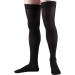 Truform 30-40 mmHg Compression Stockings for Men & Women - Thigh High Closed Toe Dot-Top Black Small (Pack of 2) - International Shipping Available - Buy Online on GoSupps.com