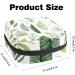 Buy Women's Summer Green Binding-Up Bags - Tropical Palm Leaves & Portable Menstrual Pad Pocket | Perfect Storage for Tampons Bandages & More - Buy Online on GoSupps.com