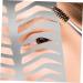 Didiseaon Eyebrow Template Mold Brow Lips Template Brow Stencil Eyebrow Draw Board Make up Lip Makeup - Buy Online on GoSupps.com