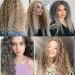 3 Packs Hawail Curl Synthetic Crochet Hair - 20 Ocean Wave Twist, Wet and Wavy Braiding Hair Extension for Women - Buy Online on GoSupps.com