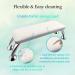 LOVEVLOGY Manicure Hand Rest Nail Arm Rest Nail Hand Rest Professional Salon Nail Art Cushion for Nails White - Buy Online on GoSupps.com