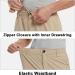BALEAF Men's Cargo Hiking Shorts - Quick Dry Stretchy Outdoor Shorts - XX-Large Khaki - Buy Online on GoSupps.com
