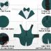 Elegant Dog Tuxedo Costume - Formal Wedding Attire for Chihuahua & Small Dogs - Dark Green Size S - Buy Online on GoSupps.com