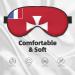 Flag of Wallis and Futuna Islands Soft Eye Mask - Comfortable Light Blocking Sleep Mask for Side Sleepers - Buy Online on GoSupps.com