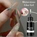 Lunaobrik 10ml Adhesive Writing Stone Glue for Nails | Nail Art Adhesive Gemstones Glue | Stone Conferred Stone Jewelry Sticker with Latule Reflector - Buy Online on GoSupps.com