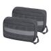 Oneigris feed bag for dogs 2 pieces large space moll feed bag Dog training with reflective stripes Suitable for tactical dog harness training walking gass