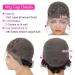 Carleaty Short Curly Pixie Cut Wig | 13x1 Lace Front Human Hair Wig for Black Women | Pre-Plucked | 6 Inch | 1B Color - Buy Online on GoSupps.com