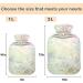 Naanle Vintage Flower Hot Water Bottle with Cover - 2L Heat Therapy for Back Pain Relief Hand & Foot Warmer - Buy Online on GoSupps.com