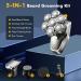 Men's Magnetic Head Shaver 5-in-1 Grooming Kit - Waterproof & Rechargeable Bald Head Shaver for Men with Nose & Beard Trimmer - Gun Color - Buy Online on GoSupps.com