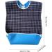 Adult Bibs for Eating - Waterproof Feeding Bib for Elderly with Crumb Catcher | Stylish and Comfortable Adult Bibs for Women for Nursing Home Care - Buy Online on GoSupps.com
