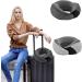 Endxedio Wander Plus Travel Pillow - Memory Foam Neck Pillow for Hiking & Sleep (Black) | Ultimate Comfort for Travel - Buy Online on GoSupps.com