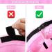 FWLWTWSS Inflatable Hinge & Sore Throat Cat Collar | Adjustable Dog Protective Collar | Leak Protection for Recovery | Fits 25-36cm | Comfort for Pets - Buy Online on GoSupps.com