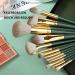 14 Pieces Makeup Brush Set for Eyebrows Eyeshadow Eyelashes & Concealer - International Shipping Available - Buy Online on GoSupps.com