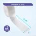 Conkote Transparent Medical Tape 1 x 10 Yards - 12 Rolls | First Aid Adhesive Clear Surgical Bandage Tape for Wound Care - Buy Online on GoSupps.com