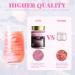 Annexual Pink Glitter Powder for Drinks - FDA Certified Vegan Edible Glitter for Cocktails Cakes & More - 15g Drinkable & Tasteless - Buy Online on GoSupps.com
