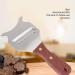 Premium Adjustable Stainless Steel Truffle Plane - Wooden Handle Cheese Disc & Chocolate Razor - Kitchen Hand Tool - Buy Online on GoSupps.com