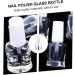  WOONEKY WOONEKY Set of 20 5ml Glass Nail Polish Bottles Leak-Proof for Girls - Buy Online on GoSupps.com