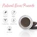 100% PURE Long Last Brows Pomade Medium Brown - Brow Tint for Fuller Brows with Biotin and Pro-Vitamin B5 - Natural Eyebrow Makeup for Healthier Hair Growth - 0.17 oz - Buy Online on GoSupps.com