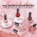 Modelones Jelly Nail Polish Set - 6 Sheer Nude Colors for DIY Nail Art | Quick Dry Natural Red Pink Brown | Perfect Gift for Women & Moms - Buy Online on GoSupps.com