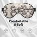 SSIMOO Hand Drawn Teapots & Cups Eye Mask | Soft Breathable Sleep Patch for Women | Perfect Travel Relaxation Gift - Buy Online on GoSupps.com