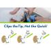 Zen Clipper: Revolutionary Yellow Pet Nail Clipper - Safely Trims Just the Tip (2.5mm) - International Shipping Available - Buy Online on GoSupps.com