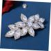 FRCOLOR Diamonds Hair Clip hair clip Crystal hair bride clip french barrette rose hair bride hair clip women hair barrettes wedding Big Claws Miss Bridal Rhinestones Hair Clip - Buy Online on GoSupps.com