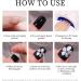 KYDA Holographic Laser Nail Painting Gel Silver Metallic Gel Polish Chrome Nail Polish Gel Laser Rainbow Effect Painted Gel for DIY Nail Art-3ml Mini size - Buy Online on GoSupps.com
