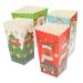Mobestech 36 Pcs Christmas Popcorn Box Xmas Shopping Bags Holiday Treat Bags Christmas Goodie Bags Popcorn Container Christmas Sweet Bags Popcorn Party Bags Gift Bag Paper Dessert 1 count (Pack of 1) Colorfulx3pcs