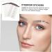 MAGICLULU 42 Pcs Eyebrow Stickers Eyebrow 4 Peel off Tattoos for Makeup Stickers Cosmetic Bionic 4d Ink - Buy Online on GoSupps.com