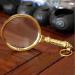 Spacmirrors Magnifying Glass Holding Magnifying Glass Handheld Magnifying Glass - Gold Magnifier - Buy Online on GoSupps.com