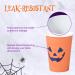 Confettiville Halloween Disposable Paper Party Cups Bulk 50 Pack Leak-Resistant 12 oz Hot and Cold Cups for Restaurants and Parties Jack-O-Lantern Black & Orange - Buy Online on GoSupps.com