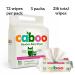 Caboo Tree-Free Bamboo Baby Wipes - 216 Count, Unscented, Eco-Friendly & Gentle for Sensitive Skin - 3 Travel Packs, Resealable Tabs - Buy Online on GoSupps.com