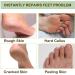 2 Pairs Soft Gel Spa Moisturizing Socks for Repairing Dry Cracked Feet - Blue & Pink - Buy Online on GoSupps.com
