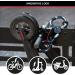 Master Lock Certified E-Scooter & Bicycle Lock | Patented Handcuff Design | 36 cm Security Solution for Scooters Bikes & Strollers | Durable Black Key Lock - Buy Online on GoSupps.com