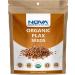 Nova Nutritions Certified Organic Whole Flax Seeds 16 OZ (454 gm) (1 Pound (Pack of 1))