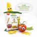 Freche Freunde Organic Crunchy Sticks - Three Vegetables Snack for Kids & Babies (12+ Months) - No Added Salt - Pack of 8 (8x30g) - Buy Online on GoSupps.com
