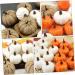 Ciieeo 22pcs Artificial Autumn White Pumpkin Decor Pumpkin Props Mini Artificial Pumpkins Faux Vegetables Fake Pumpkin Model Home D cor Supplies Household Foam - Buy Online on GoSupps.com