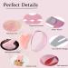2 in 1 Double Chin Set & V Line Mask - Gua Sha Facial Tool & Sculpting Sleep Mask for Women - Pink - Buy Online on GoSupps.com