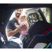 HECKBO 2x Car Sun Visor with 8 Suction Cups - Baby Animals with Mom - 48x16cm - Side Sunshade for Baby Kids - Includes Bag - Buy Online on GoSupps.com