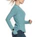 BALEAF Women's Quick Dry Shirts Long Sleeve for Running Hiking Workout UPF50+ SPF Lightweight Pullover 1/4 Zip Pullover Medium Light Blue