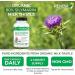 Renew Actives Milk Thistle Capsules: 175mg Potency Organic Milk Thistle Seed Extract Supplement to Support Healthy Liver Function - Highly Concentrated Formula with Standardized Silymarin - 120 Veggie Pills. NON-GMO (2 Packs) 120 Count (Pack of 2) - Buy Online on GoSupps.com