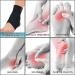 Seektop Ankle Support Brace - Adjustable Compression Sleeve for Sprains, Achilles Tendonitis & Plantar Fasciitis - Breathable Wrap for Pain Relief - Medium Size - Buy Online on GoSupps.com