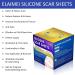 Silicone Scar Sheet Tape - Softens & Flattens Surgery, Injury, Burn, C-Section Scars - Safe & Painless Scar Removal - 1.6 x 120 Inch - Buy Online on GoSupps.com