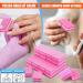 100Pcs Professional Nail Buffer Block Set - 180 Grit Buffing Blocks for Natural and Acrylic Nails - Nail Art Tools and Sandpaper File - Buy Online on GoSupps.com