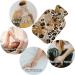 NAANLE Leopard Print Hot Water Bottle - 2L for Menstrual Cramps & Pain Relief | Heat & Cold Therapy - Buy Online on GoSupps.com