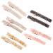 LARATH 5 Pairs Acrylic Alligator Clips Simple Duckbill Clips Non-slip Barrettes Headwear for Women Girls Lady Hair Accessories Gifts  5 Colors