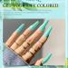 Green Fine Dipping Powder - 28g Box, No Lamp Cure, Natural Dry, Summer Gel Nail Color Effect - HJ-ND064B-No.37 - Buy Online on GoSupps.com